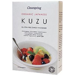 Clearspring, Крахмал из корня кузу органический без глютена, 125 г