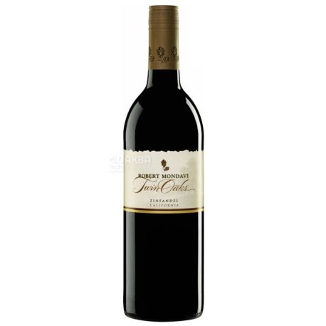Robert Mondavi, Вино червоне сухе Twin Oaks Zinfandel, 0,75 л