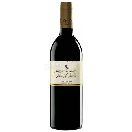 Robert Mondavi, Вино красное сухое Twin Oaks Zinfandel, 0,75 л
