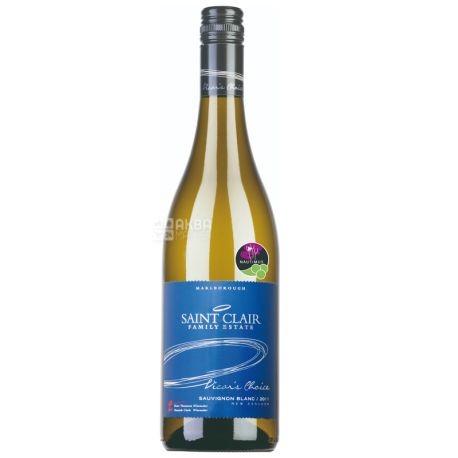 Saint Clair, Sauvignon Blanc Vicar's Choice, Вино белое сухое, 0,75 л