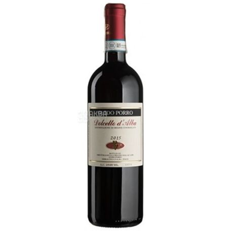 Guido Porro, Вино червоне сухе Dolcetto d'Alba, 0,75 л