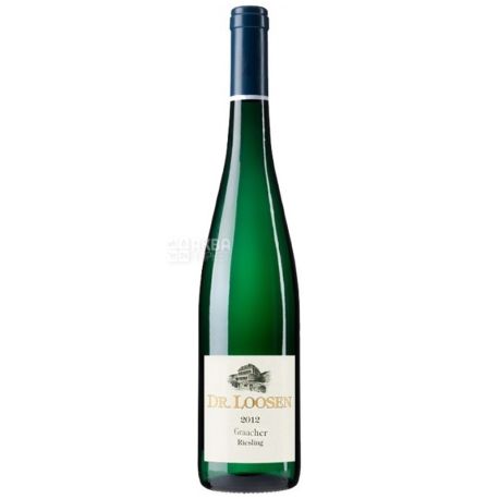 Riesling Trocken Graacher, Dr. Loosen, Dry white wine, 0.75 L