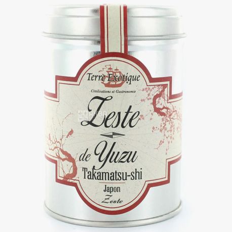 Terre Exotique, цедра Юзу из Японии, 20 г