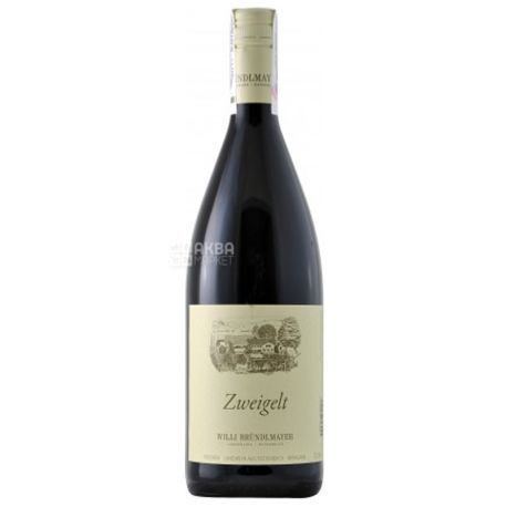 Zweigelt Willi, Brundlmayer, Вино красное сухое, 1 л