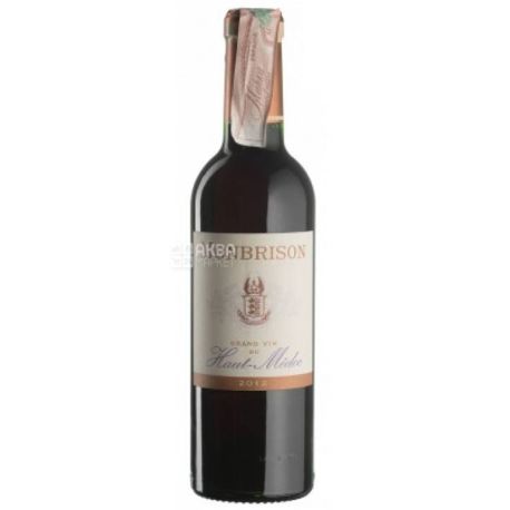 Chateau Siran, Le Haut Medoc de Monbrison 2012, Dry red wine, 0.375 l