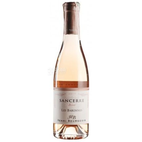 Henri Bourgeois, Sancerre rose Les Baronnes 2017, Dry Rose Wine, 0.375 L