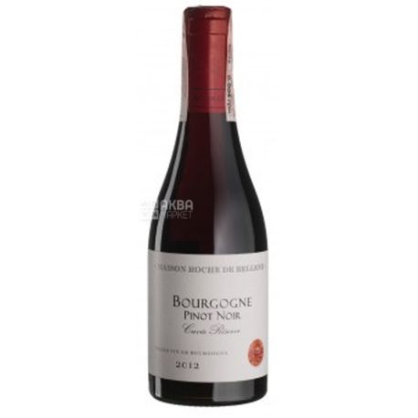 Maison Roche de Bellene, Bourgogne Pinot Noir Cuvee Reserve 2012, Вино красное сухое, 0,375 л