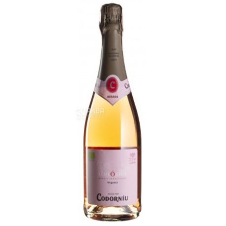 Codorniu, Cava Ecologica Eco Brut Rose, Ігристе вино рожеве Брют, 0,75 л