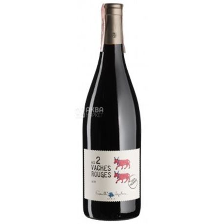 Vaches Rouges, Вино красное сухое, 0,75 л