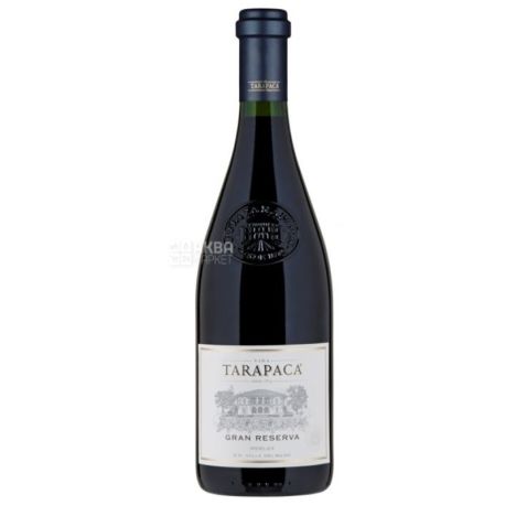 Merlot Gran Reserva, Tarapaca, Вино красное сухое, 0,75 л