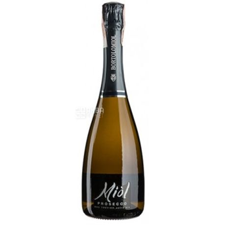 Miol Prosecco Treviso Extra-Dry, Bortolomiol, Вино игристое белое, 0,75 л