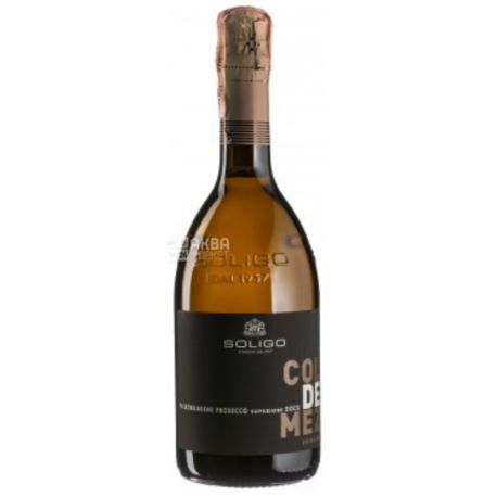 Col de Mez Prosecco Valdobbiadene Extra Dry, Soligo, Игристое вино белое, сухое, 0,75 л