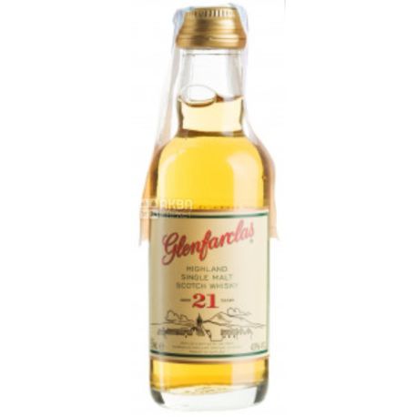 Glenfarclas, Віскі, 21 рік витримки, 0,05 л