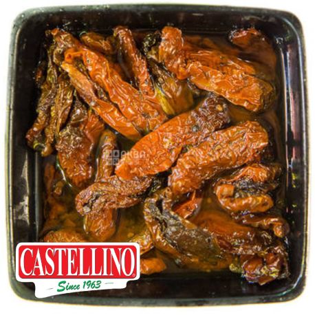 Castellino, Томаты вяленые с травами в масле, 1 кг