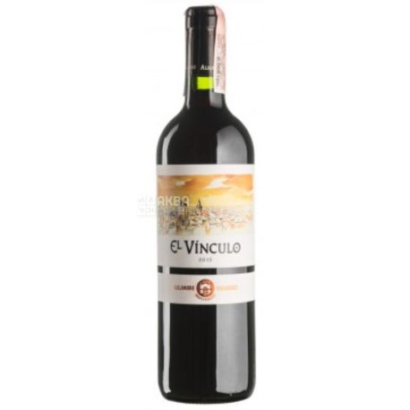 El Vinculo, Crianza 2013, Вино червоне сухе, 0,75 л