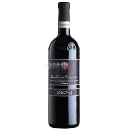 Zeni Bardolino Superiore Classico, Вино червоне сухе, 0,75 л