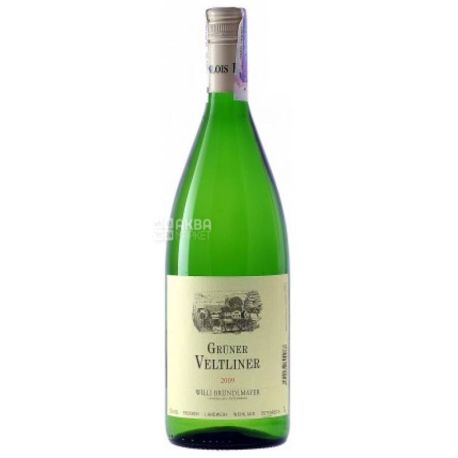 Brundlmayer Gruner Veltliner, Dry white wine, 1.0 l