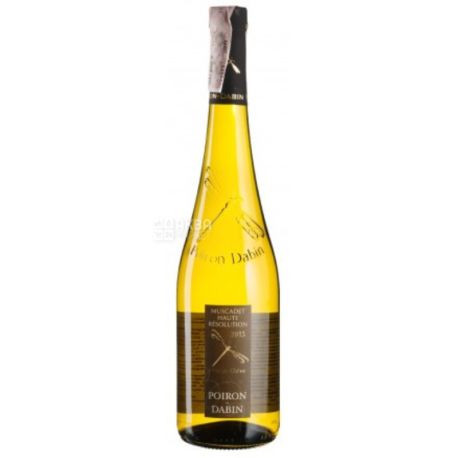 Poiron Dabin, Muscadet Sevre et Maine Fut de Chene 2013, Вино біле сухе, 0,75 л