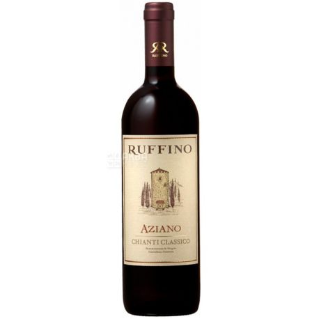 Ruffino, Aziano Chianti Classico, Вино красное сухое, 0,75 л
