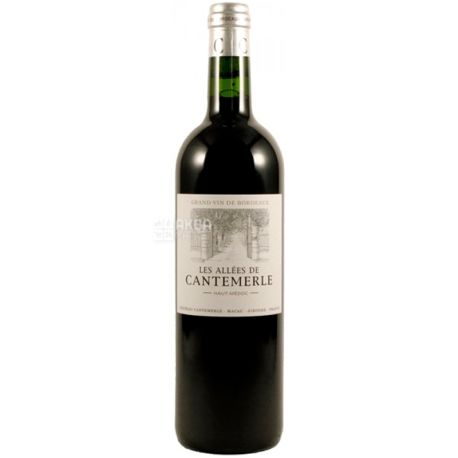Chateau Cantemerle, Вино красное сухое Les Allees de Cantemerle 2011, 0,375 л
