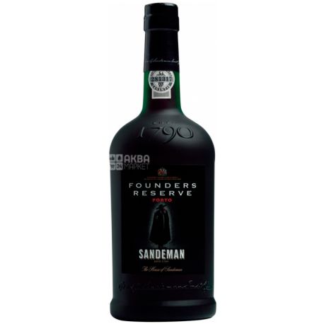Sogrape Vinhos, Sandeman Porto Founders Reserve, Вино красное крепленое, 0,75 л