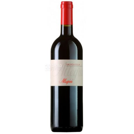 Allegrini Valpolicella, Червоне сухе вино, 0,75 л