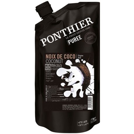 Ponthier, Пюре Кокос охлажденное, 1 кг