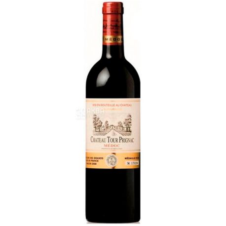 Chateau Tour Prignac, Dry Red Wine, 750 ml