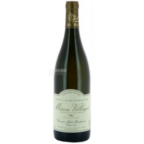 Domaine Andre Bonhomme, Вино белое сухое, Macon Villages Old Vines, 2017, 750 ml