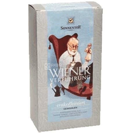 Sonnentor, Caffeine-Free Ground Organic Coffee, Melange-Vein Temptation, 500 g