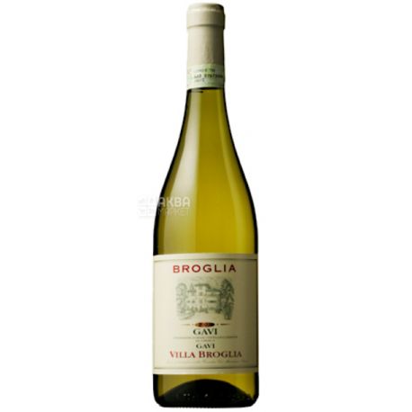 Broglia, Gavi di Gavi Villa, Вино біле сухе, 0,75 л