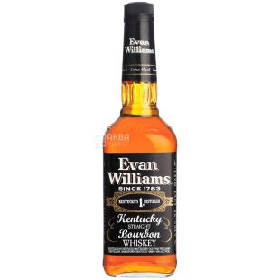 Evan Williams 4yo, Бурбон, виски, 0,75 л
