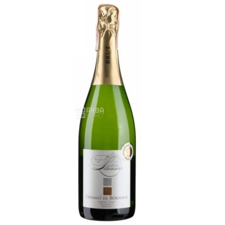 Cremant De Lisennes, Вино игристое белое, 0,75 л
