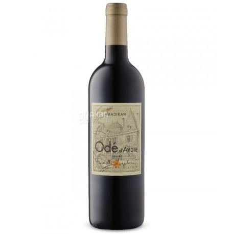 Chateau d'Aydie Ode d'Aydie Madiran 2015, dry red wine, 0.75 l