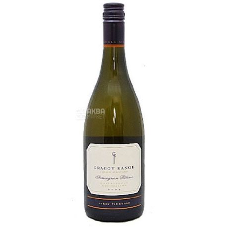 Marlborough Sauvignon Blanc, Craggy Range, Вино белое сухое, 0,75 л