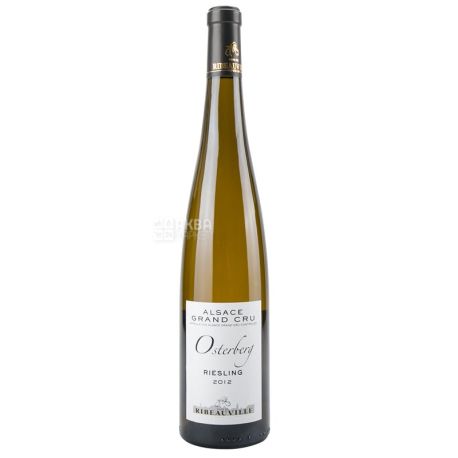 Riesling Osterberg 2017, Ribeauville, semi-sweet white wine, 0.75 l
