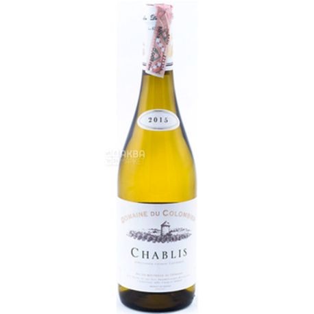 Chablis Domaine Du Colombier, Dry White Wine, 0.75 L