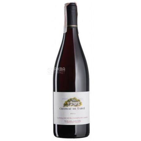 Saumur Champigny Chateau de Targe, Chateau de Targe, Вино червоне сухе, 0,75 л