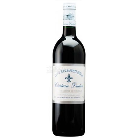 Cuvee Jean-Baptiste Dudon 1999 року, Chateau Dudon, Вино червоне сухе, 0,75 л