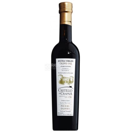 Castillo de Canena, Family Reserve, Олія оливкова, Extra Virgin, Пікуаль, 500 мл