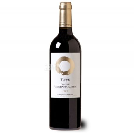 Terre Chateau Fleur Haut Gaussens 2009, Вино красное сухое, 0,75 л