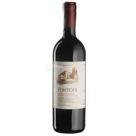 Chianti Classico 2015, Fontodi, Вино красное сухое, 0,375 л