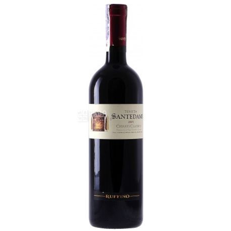 Ruffino, Santedame Chianti Classico, Вино червоне сухе, 0,75 л