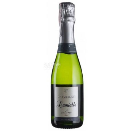 Lamiable, Шампанське біле сухе Brut Grand Cru, 0,375 л