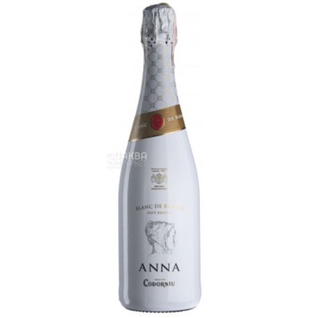 Codorniu, Sparkling White Dry Wine Anna Blanc de Blancs Brut Reserve, 0.75 L