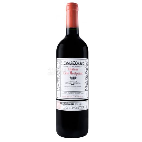 Chateau Cote Montpezat, Вино красное сухое Cuvee Compostelle 2006, 13%, 0,75 л