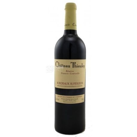 Chateau Thieuley, Reserve Francis, Вино червоне сухе, 0,75 л