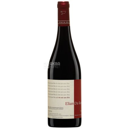 Elian Da Ros, Vignoble d'Elian 2015, Вино червоне сухе, 0,75 л
