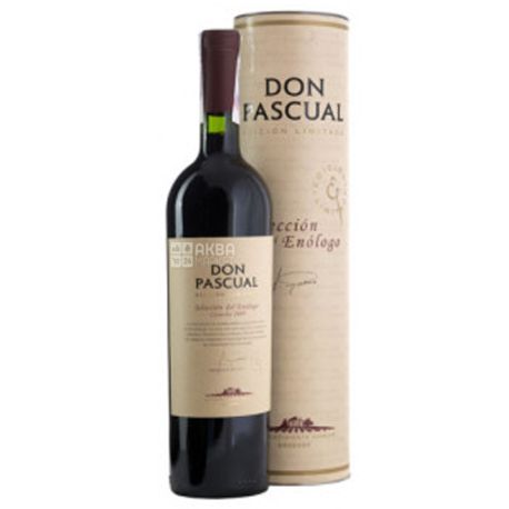 Don Pascual, Dry red wine Seleccion Del Enologo, 12.5%, 0.75 L
