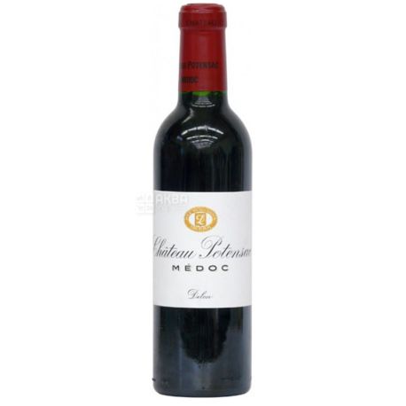 Chateau Potensac 2004, Вино красное сухое, 0,375 л